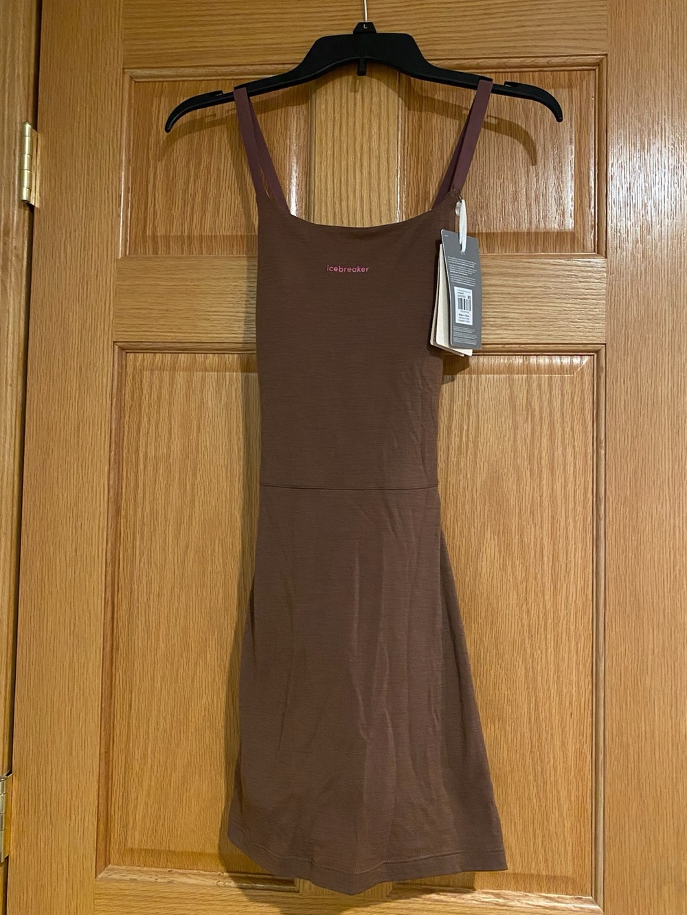 NWT Icebreaker Carob/Pop Merino Blend 150 Active Dress- Women's Size Medium